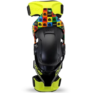 POD K4 2.0 VR46 Limited Edition knee brace front right