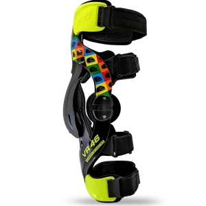 POD K4 2.0 VR46 Limited Edition knee brace lateral left