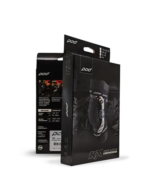 POD KX Knee Sleeves packaging